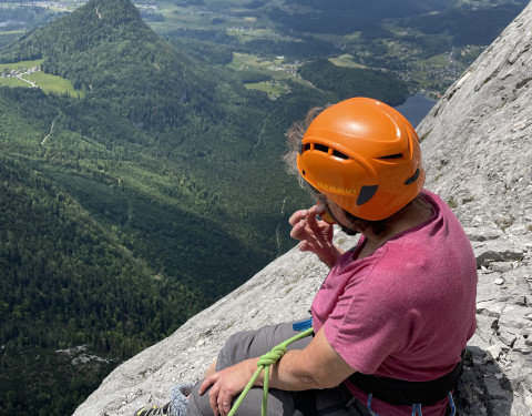 Klettern Trisslwand