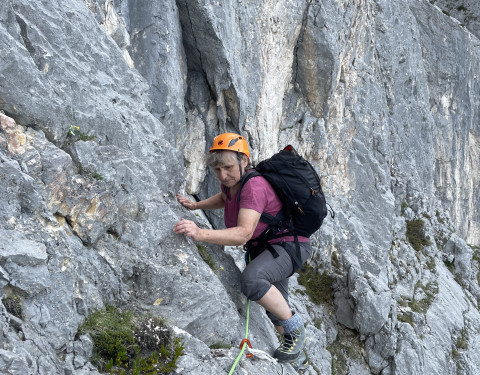 Klettern Trisslwand