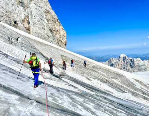 Dachstein Gipfelbesteigung